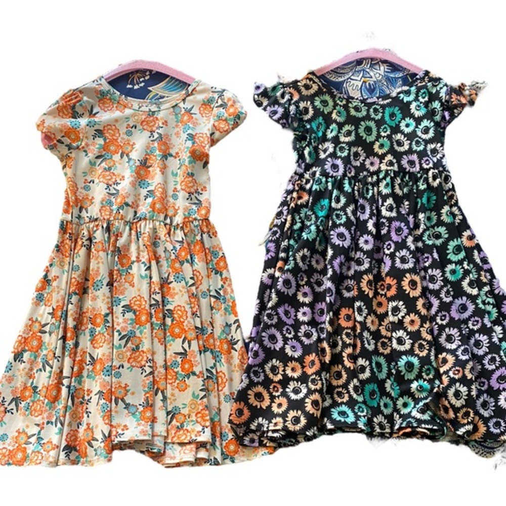 Dot Dot Smile girls dresses (2 dresses) size 3/4